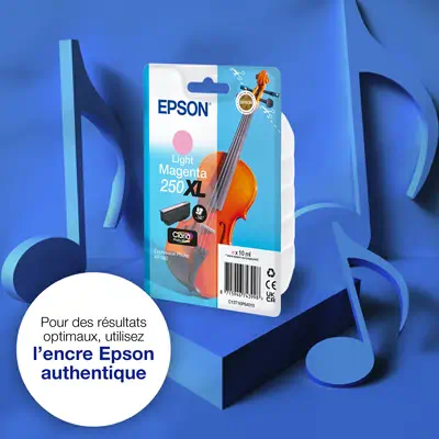Cartouche d’encre magenta clair Claria Photo HD 250XL Violon - Epson - Cartouches d'encre - visuel 2