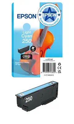 Cartouche d’encre cyan clair Claria Photo HD 250 Violon - Epson - Cartouches d'encre - visuel 1