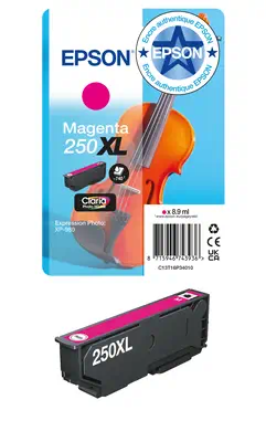 Cartouche d’encre magenta Claria Photo HD 250XL Violon - Epson - Cartouches d'encre - visuel 1