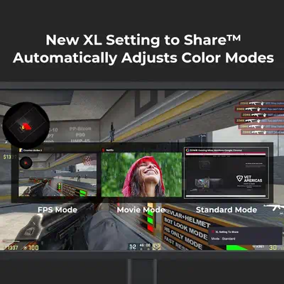 ZOWIE XL2566X+ écran plat de PC 62,2 cm (24.5") 1920 x 1080 pixels Full HD Noir - Zowie - Ecran Ordinateur - visuel 10