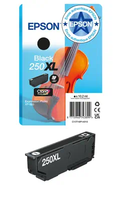 Cartouche d’encre noire Claria Photo HD 250XL Violon - Epson - Cartouches d'encre - visuel 1