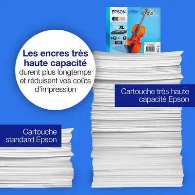 Multipack d’encres 6 couleurs EasyMail Claria Photo HD 250XL Violon - Epson - Cartouches d'encre - visuel 6