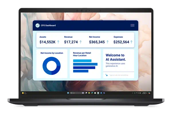 DELL Pro 13 Premium PA13250 Copilot+ PC Intel Core Ultra 7 268V Ordinateur portable 33,8 cm (13.3")  - Dell - PC Portable - visuel 2