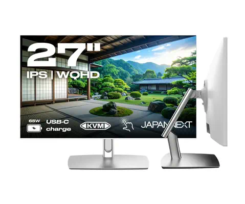 JN-IPS27WQHDR-C65W-FLD-T - JAPANNEXT - Ecran Ordinateur - visuel 5