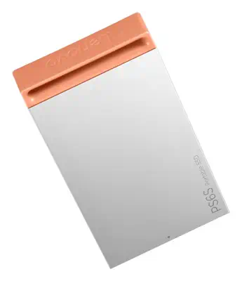 Lenovo 4XB1T88411 lecteur à circuits intégrés externe 2 To USB Type-C 3.2 Gen 2 (3.1 Gen 2) Gris - Disque dur SSD - visuel 3