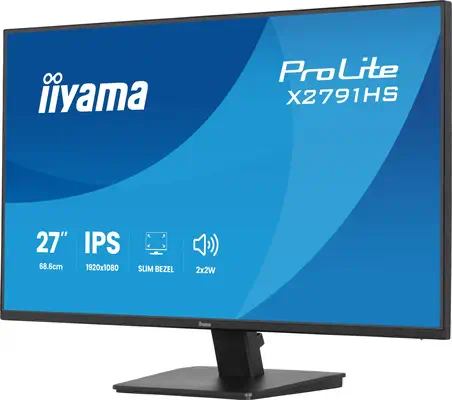 iiyama ProLite X2791HS-B1 écran plat de PC 68,6 cm (27") 1920 x 1080 pixels Full HD LED Noir - Ecran Ordinateur - visuel 6