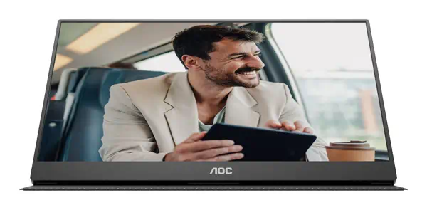 AOC 16T20E2 téléviseur et moniteur portables Moniteur portable Noir 39,6 cm (15.6") LED 1920 x 1080  - Ecran Ordinateur - visuel 8