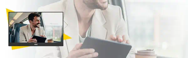 AOC 16T20E2 téléviseur et moniteur portables Moniteur portable Noir 39,6 cm (15.6") LED 1920 x 1080  - Ecran Ordinateur - visuel 4