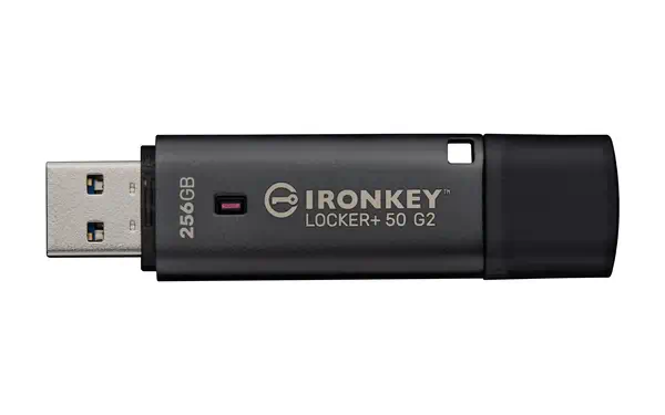 256 Go IronKey Locker Plus 50 G2, FIPS 197, AES-256 - Kingston - Disque dur Externe - visuel 2