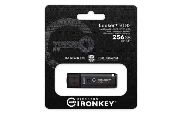 256 Go IronKey Locker Plus 50 G2, FIPS 197, AES-256 - Kingston - Disque dur Externe - visuel 4