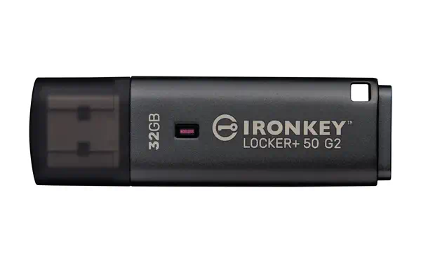 32 Go IronKey Locker Plus 50 G2, FIPS 197, AES-256 - Kingston - Disque dur Externe - visuel 1