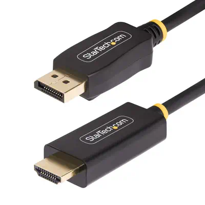 Câble Adaptateur DisplayPort vers HDMI de 2m, 4K 60Hz avec HDR, DP vers HDMI 2.0b, Convertisseur Vid - StarTech - Switchs et Hubs - visuel 1