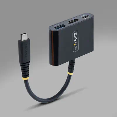 Adaptateur Multiport USB-C vers HDMI avec Charge PD 140W, HDMI 4K 60Hz, Hub USB 5 Gbps, Mini Dock po - StarTech - Station d'accueil pour portable - visuel 5