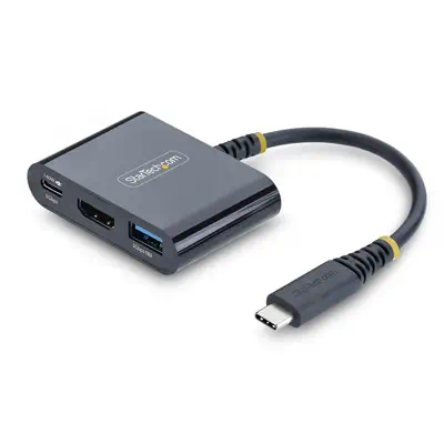 Adaptateur Multiport USB-C vers HDMI avec Charge PD 140W, HDMI 4K 60Hz, Hub USB 5 Gbps, Mini Dock po - StarTech - Station d'accueil pour portable - visuel 1