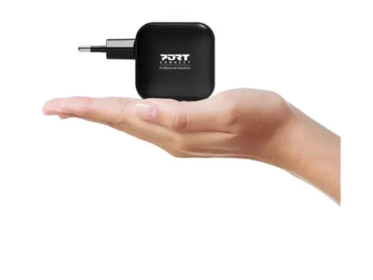 PORT DESIGNS Wall Charger Type C PD 65W GaN + CtoC CABLE 2M EU - Port Designs - Chargeur et alimentation - visuel 7