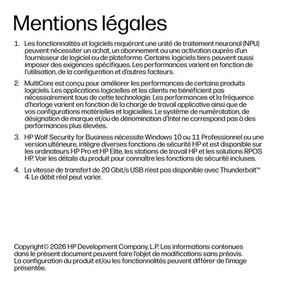 EliteBook X Flip G2i 14 inch Notebook Next Gen AI PC Wolf Pro Security Edition - HP - PC Portable - visuel 9