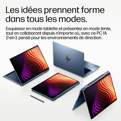 EliteBook X Flip G2i 14 inch Notebook Next Gen AI PC Wolf Pro Security Edition - HP - PC Portable - visuel 7