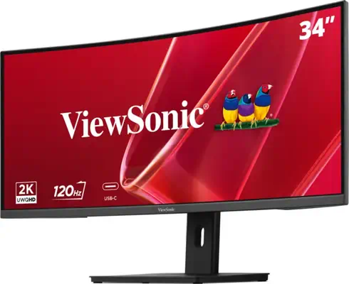 Viewsonic VA VA3420C-2 écran plat de PC 86,4 cm (34") - Ecran Ordinateur - visuel 3