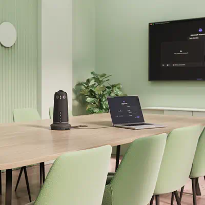 Meeting Owl 5 Pro – Caméra de visioconférence intelligente 4K à 360 degrés, microphone et haut-parle - Owl Labs - Visioconférence - visuel 8