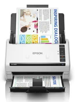 Avantages Epson WorkForce DS-530III Alimentation feuille à feuille de scanner 600 x 600 DPI A4 Blanc