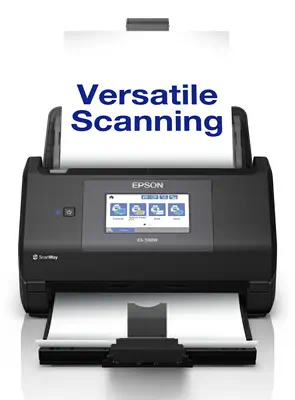 Epson WorkForce ES-590W Alimentation feuille à feuille de scanner 600 x 600 DPI A4 Noir - Scanner - visuel 1