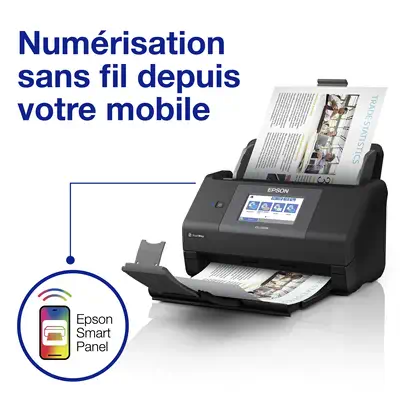 Epson WorkForce ES-590W Alimentation feuille à feuille de scanner 600 x 600 DPI A4 Noir - Scanner - visuel 4