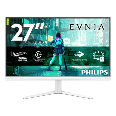 Philips 27M2N3201PL/00 écran plat de PC 68,6 cm (27") 1920 x 1080 pixels Full HD LCD Blanc - Ecran Ordinateur - visuel 1