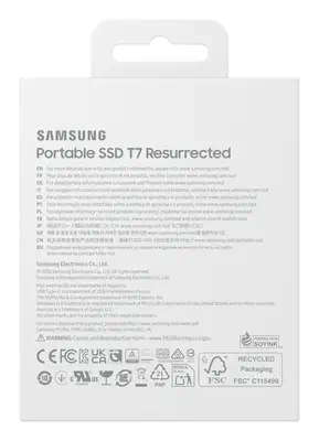 Samsung SSD Externe T7 Resurrected 1To - Disque dur SSD - visuel 9