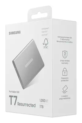 Samsung SSD Externe T7 Resurrected 1To Samsung - visuel 1 - hello RSE - Logiciel Samsung Magician
