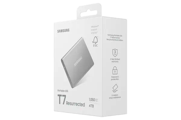 Samsung SSD Externe T7 Resurrected 4To - Disque dur SSD - visuel 7