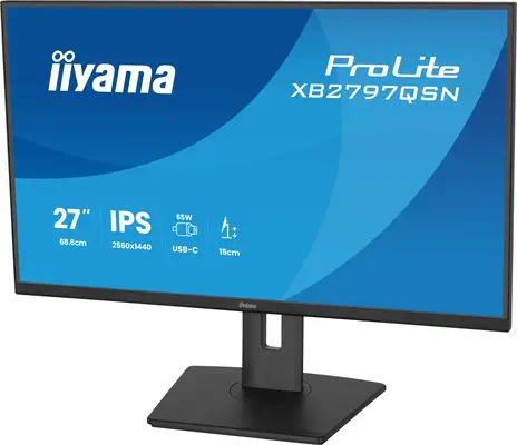 iiyama ProLite XB2797QSN-B1 écran plat de PC 68,6 cm (27") 2560 x 1440 pixels Quad HD LCD Noir - Ecran Ordinateur - visuel 8