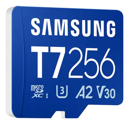 Samsung T7 256 Go MicroSDXC UHS-I - Carte Mémoire - visuel 3