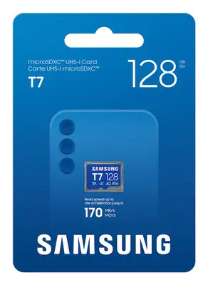 Samsung T7 128 Go MicroSDXC UHS-I - Carte Mémoire - visuel 4