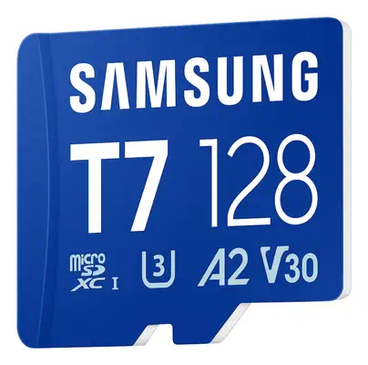 Samsung T7 128 Go MicroSDXC UHS-I - Carte Mémoire - visuel 2