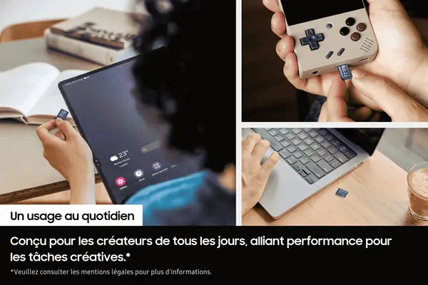Samsung Carte microSD T7 512 Go - Carte Mémoire - visuel 8
