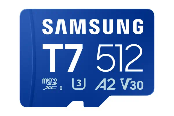Samsung Carte microSD T7 512 Go - Carte Mémoire - visuel 1