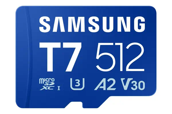 Samsung Carte microSD T7 512 Go - Carte Mémoire - visuel 1