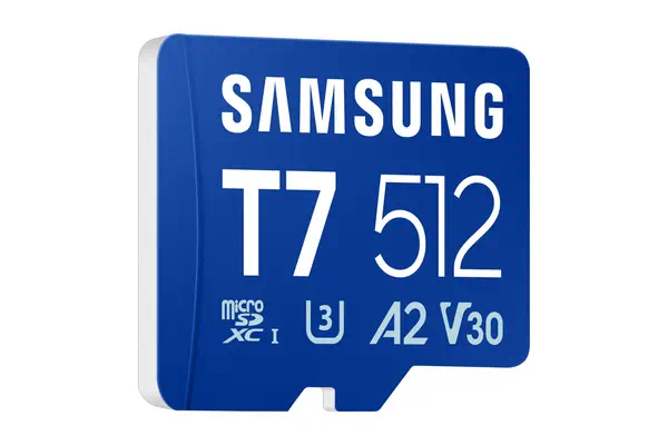 Samsung Carte microSD T7 512 Go - Carte Mémoire - visuel 3