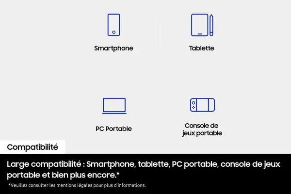 Samsung Carte microSD T7 512 Go - Carte Mémoire - visuel 9