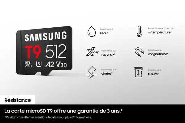 Samsung Carte microSDXC™ UHS-I 256 Go - Carte Mémoire - visuel 7