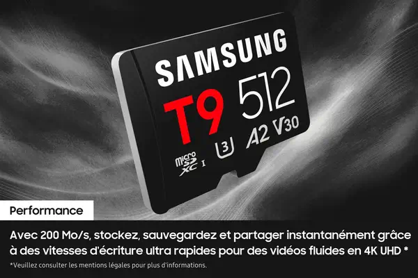 Samsung Carte microSDXC™ UHS-I 512 Go - Carte Mémoire - visuel 6