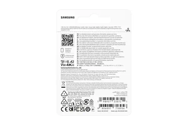 Samsung Carte microSDXC™ UHS-I 128 Go - Carte Mémoire - visuel 5