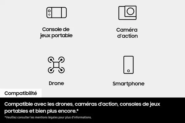 Samsung Carte microSDXC™ UHS-I 128 Go - Carte Mémoire - visuel 10