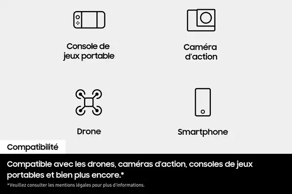 Samsung Carte microSDXC™ UHS-I 128 Go - Carte Mémoire - visuel 10