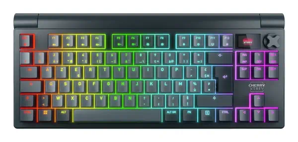 CHERRY XTRFY MX 8.3 TKL Wireless clavier Gaming USB + RF Wireless + Bluetooth AZERTY Français Gris - Clavier - visuel 1