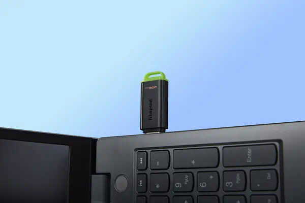 256Go Stockage portable USB 3.2 Gen 1 DataTraveler Exodia Noir + Vert - Kingston - Adaptateur stockage - visuel 8