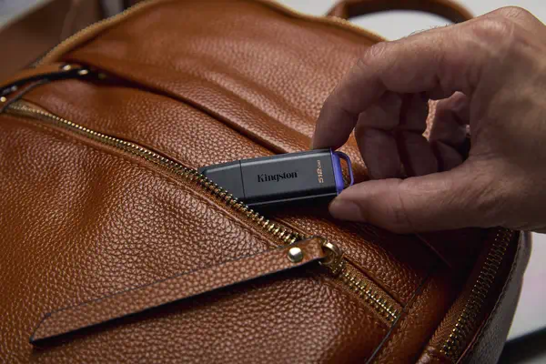 512Go Stockage portable USB 3.2 Gen 1 DataTraveler Exodia Noir + Violet - Kingston - Adaptateur stockage - visuel 8