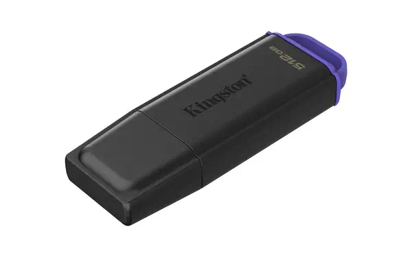 512Go Stockage portable USB 3.2 Gen 1 DataTraveler Exodia Noir + Violet - Kingston - Adaptateur stockage - visuel 4