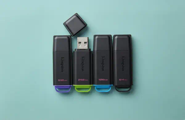 512Go Stockage portable USB 3.2 Gen 1 DataTraveler Exodia Noir + Violet - Kingston - Adaptateur stockage - visuel 7