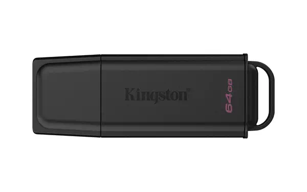 64Go Stockage portable USB 3.2 Gen 1 DataTraveler Exodia Noir - Kingston - Adaptateur stockage - visuel 1